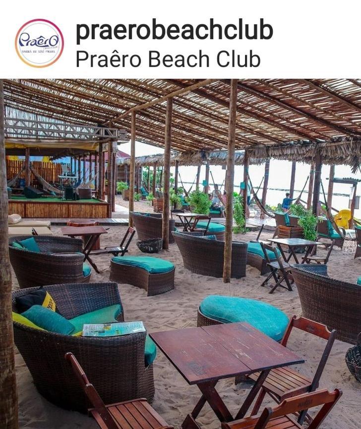 Apartamento Barra de São Miguel Exterior foto